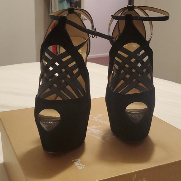 Carlota  160 veau vel/patent  authentic CL 38.5 - Picture 3 of 16